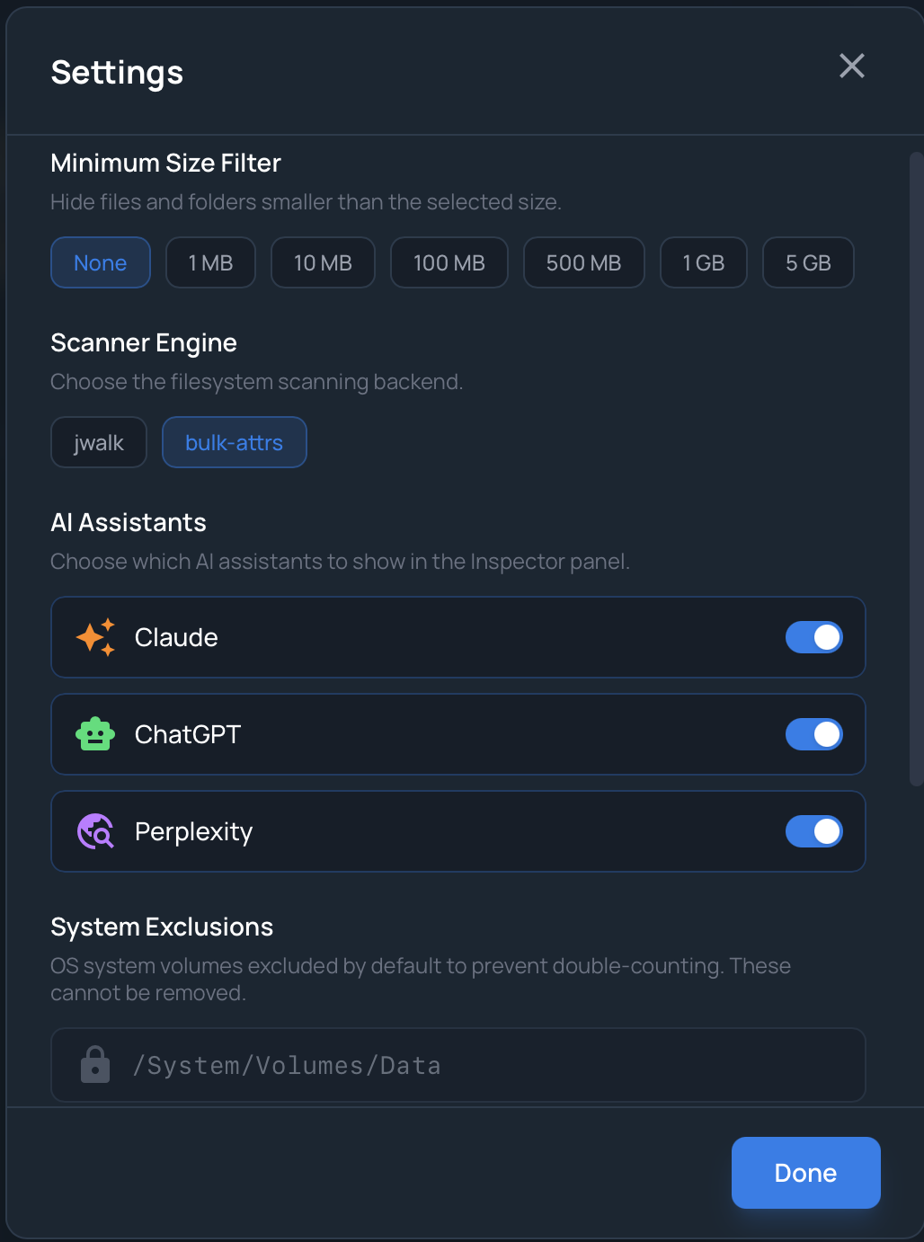 DiskCopilot heatmap barchart visualization of disk usage